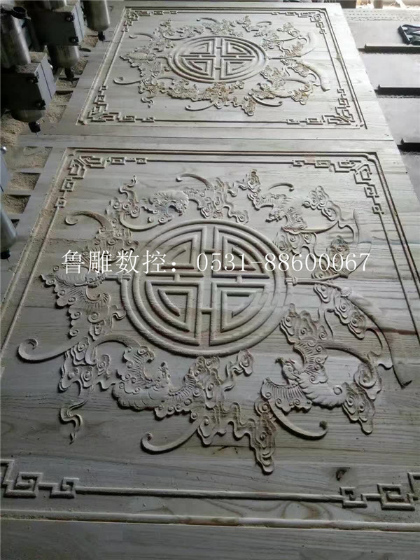 實木雕刻機(jī)雕刻樣品圖