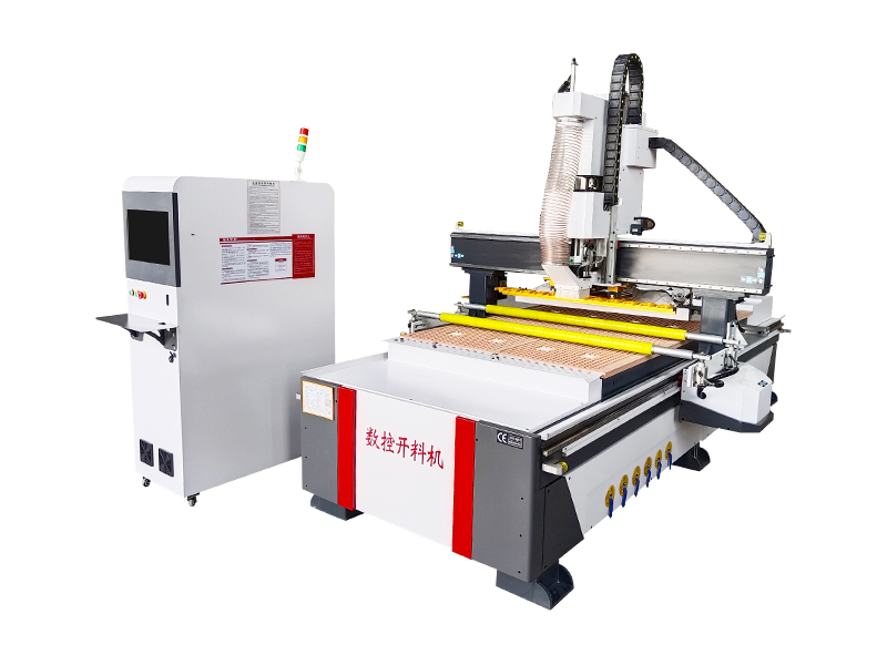 1325自動(dòng)上下料直排換刀開(kāi)料機(jī)白色配深灰色