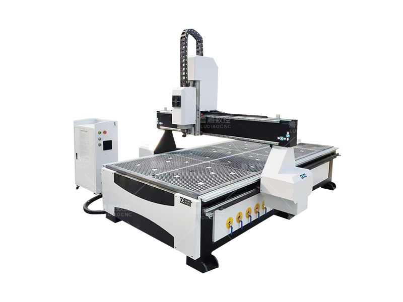 1325單頭真空吸附雕刻機(jī)黑色配白色